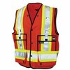 Tough Duck Surveyor Safety Vest, S31321-RED-2XL S31321
