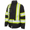 Tough Duck Jacket, 5-in-1, Mens, M Tall, Black S42641