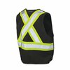Tough Duck Safety Vest 5-Point Tear-away, S9I011-BLA S9i011