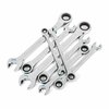 Sata Metric Double Ratcheting Wrench Set, 8 P ST09079SJ