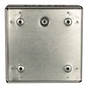 Wiegmann N1 Screw Cover, 18x18x12, Crbn Stl, Glv SC181812G