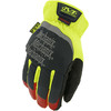Mechanix Wear Hi-Vis Cut Resistant Gloves, A4 Cut Level, Uncoated, 2XL, 1 PR SFF-X91-012