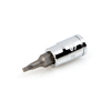 Tekton S1 Tip, Square Bit Socket 1/4 Inch Drive x #1, 1/4 in. Drive SHB05201