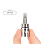 Tekton 1/8 in Tip, Slotted Bit Socket 3/8 Inch Drive x 1/8, 3/8 in. Drive SHB10200