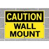 Vestil Aluminum Sign, 12-1/2" H, 18-1/2" W, Aluminum, Rectangle, English, SI-C-20-D-AL-040 SI-C-20-D-AL-040