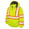 Tough Duck Thermal Lined Safety Hoodie, SJ161-FLGR- SJ161