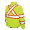 Tough Duck Reversible Safety Jacket, SJ271-FLGR-XL SJ271