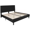 Flash Furniture Roxbury King Platform Bed, Black SL-BK5-K-BK-GG