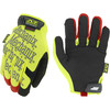 Mechanix Wear Hi-Vis Cut Resistant Gloves, A4 Cut Level, Uncoated, XL, 1 PR SMG-X91-011