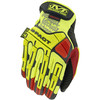 Mechanix Wear Hi-Vis Cut Resistant Impact Gloves, A4 Cut Level, Uncoated, M, 1 PR SMP-X91-009