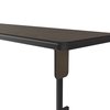 Correll Rectangle Panel Leg Folding Seminar Training Table, 24" X 96" X 29", High Pressure Laminate Top SP2496PX-01