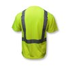 Radians Radians ST11 Class 2 High Visibility Safety T-Shirt with Max-Dri(TM) ST11-2PGS-S