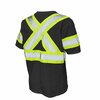 Tough Duck Short Sleeve Safety T-Shirt, ST111-BLACK ST111