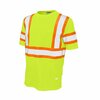 Tough Duck Short Sleeve Safety T-Shirt, ST112-YEL-5 ST112