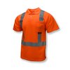 Radians Radians ST12 Class 2 High Visibility Safety Short Sleeve Polo ST12-2POS-L