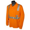 Radians Radians ST22 Class 2 High Visibility Safety Long Sleeve Polo ST22-2POS-2X