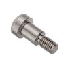 Ampg Shoulder Screw, 3A Thr Sz, 5/8 Thr Lg, 5/8 in Shoulder Lg, 18-8 Stainless Steel STR60112C10