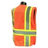 Radians Radians SV23-2 Type R Class 2 Expandable Two Tone Safety Vest SV23-2ZOM-XL/2X