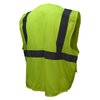 Radians Radians SV27 Multipurpose Surveyor Type R Class 2 Safety Vest, Size: L SV27-2ZGM-L