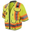 Radians Radians SV55-3 Class 3 Heavy Woven Two Tone Engineer Vest SV55-3ZGD-L