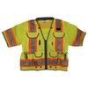 Radians Radians SV55-3 Class 3 Heavy Woven Two Tone Engineer Vest SV55-3ZGD-5X