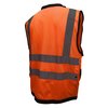 Radians Radians SV59 Type R Class 2 Heavy Duty Surveyor Safety Vest SV59-2ZOD-4X