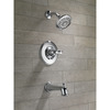 Delta Faucet, Tub & Shower Tub / Shower Faucet, Chrome, Wall T14494