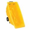 Vestil Light Duty Tilt Truck 1/2 Cubic Yard 450 lb Yellow TDT-50-LD-YELLOW