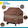 Duck Covers Ultimate Heavy Duty Barbecue Grill Cover, 72"x26" UBB722652