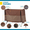Duck Covers Ultimate Brown Patio Canopy Swing Cover, 80"W x 60"D x 58"H UCS826258
