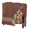 Duck Covers Ultimate Brown Patio Log Rack Cover, 48"W x 24"D x 44"H ULR502644