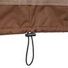 Duck Covers Ultimate Brown Patio Table Set Cover, 100"W x 100"D x 32"H UTS10010032