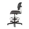 Bevco Task Chairs, Polyurethane, 21-1/2" to 31"Height, No Arm, Black V7507MG