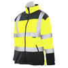 Erb Safety Womens Jacket, Soft Shell, Hi-Viz, Lime, L 62198