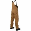 Tough Duck Deluxe Unlined Bib Overall, WB041-BROWN- WB041