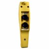 Hubbell Wiring Device-Kellems Pendant Push Button Station, NO/NC, Yellow CPB20