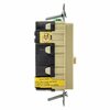 Hubbell GFCI Receptacle: Duplex, 1 Phase, NEMA 5-20R, 125V AC, 20 A, 2 Poles, Screw Terminals, Ivory GFRST20I