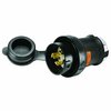 Hubbell 30A Watertight Twist-Lock Plug 3P 4W 125/250VAC HBL2711SW
