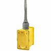 Hubbell Wiring Device-Kellems Electrical Box, 19 cu in, Outlet Box, 2 Gang, Thermoplastic Elastomer, Rectangular HBL3099