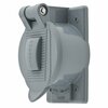 Hubbell Wiring Device-Kellems 1 -Gang Vertical Weatherproof Cover, 2-27/32" W, 4-9/16" H HBL7774WO