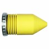 Hubbell Boot, Yellow, Threaded HBL77CM15