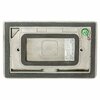Hubbell Weatherproof Wall Plate, Number of Gangs: 1-Gang Stainless Steel, Brushed Finish, Silver HBLSS263R