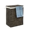 Seville Classics Laundry Hamper, Portable, Mocha Brown WEB656