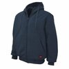 Tough Duck Insulated Hoodie, WJ081-NAVY-L WJ081