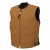 Tough Duck Moto Vest, WV041-BROWN-S WV041