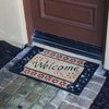 Rubber-Cal "Welcome Home" Coir Rubber Doormat, 18 by 30-Inch 10-102-502