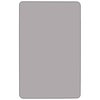 Flash Furniture Rectangle Activity Table, 36" X 72" X 30.125", Laminate Top, Grey XU-A3672-REC-GY-T-A-GG