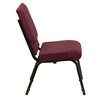 Flash Furniture Fabric Church Chair, Burgundy XU-CH-60096-BYXY56-GG