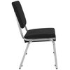 Flash Furniture Medical Waiting Room Chair, 23-1/2"L34"H, FabricSeat, HerculesSeries XU-DG-60442-660-2-BK-GG