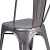 Flash Furniture Indoor Stackable Chair, 21"L33-1/2"H, ContemporarySeries XU-DG-TP001-GG